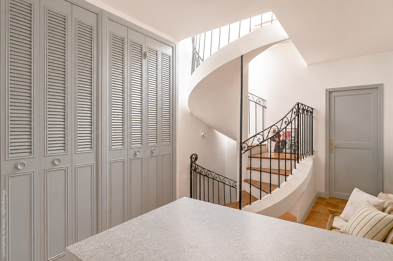 Escalier hélicoïdal de la petite maison