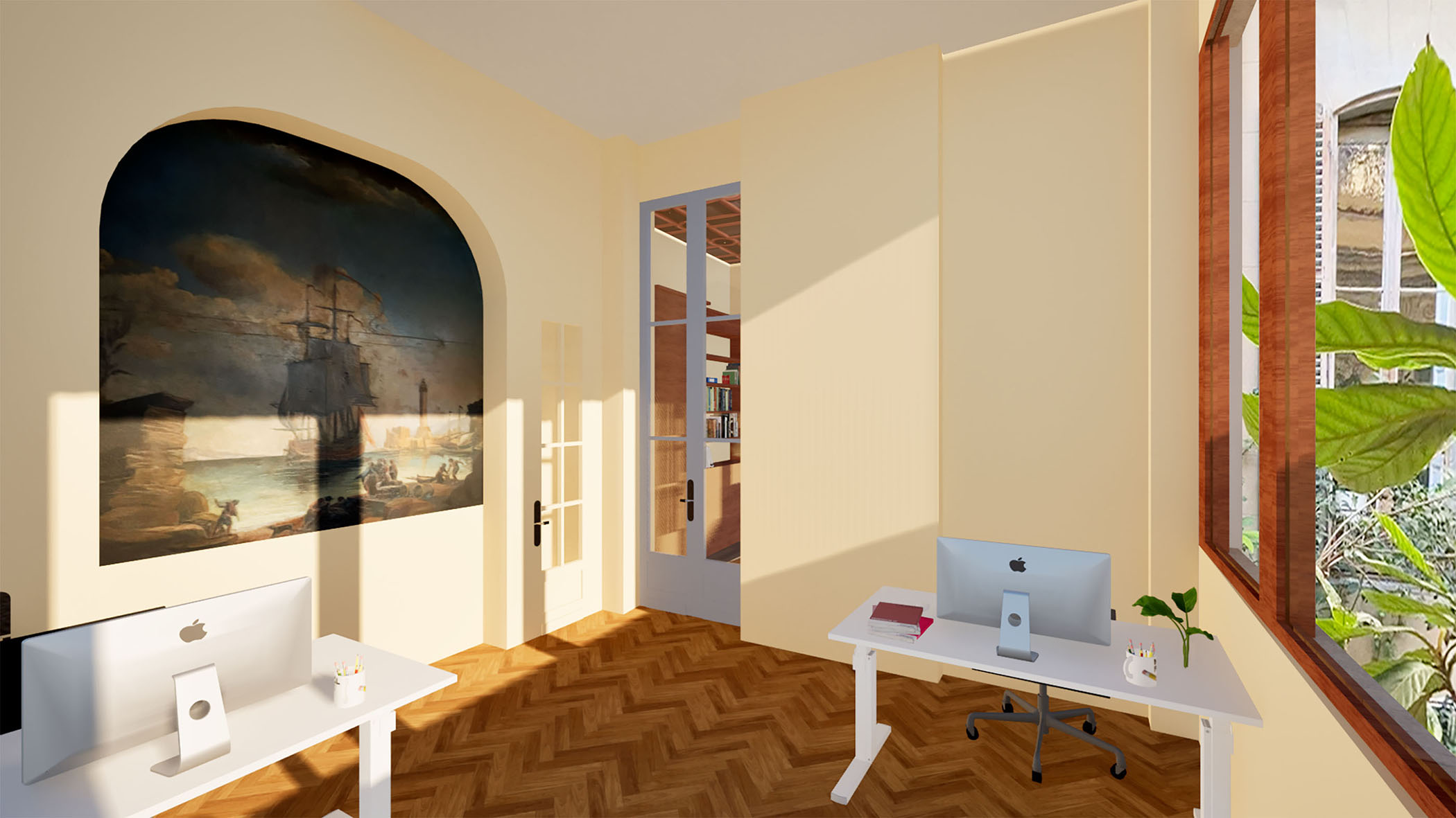Bureaux, seconde vue