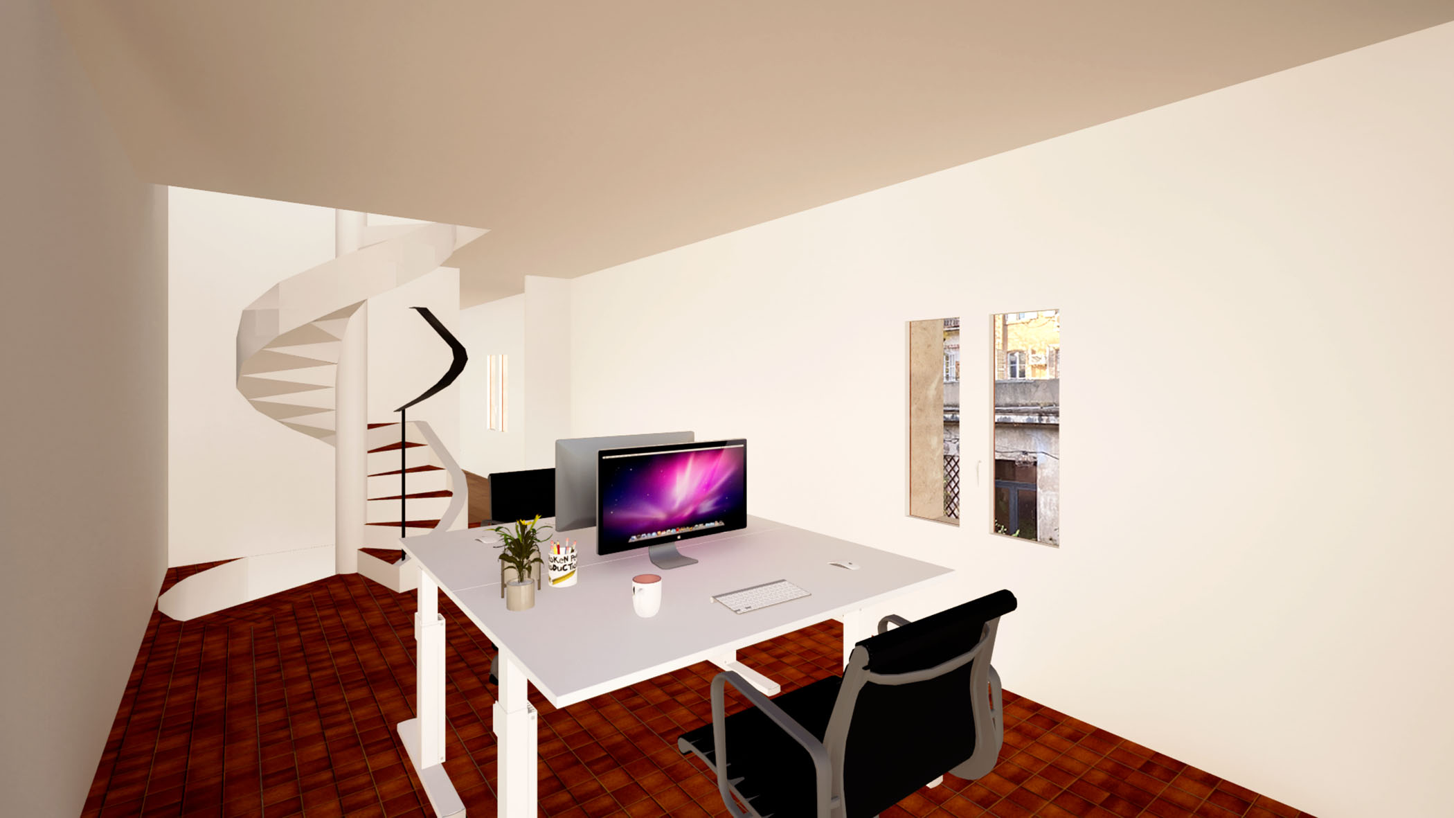 Bureau de la petite maison