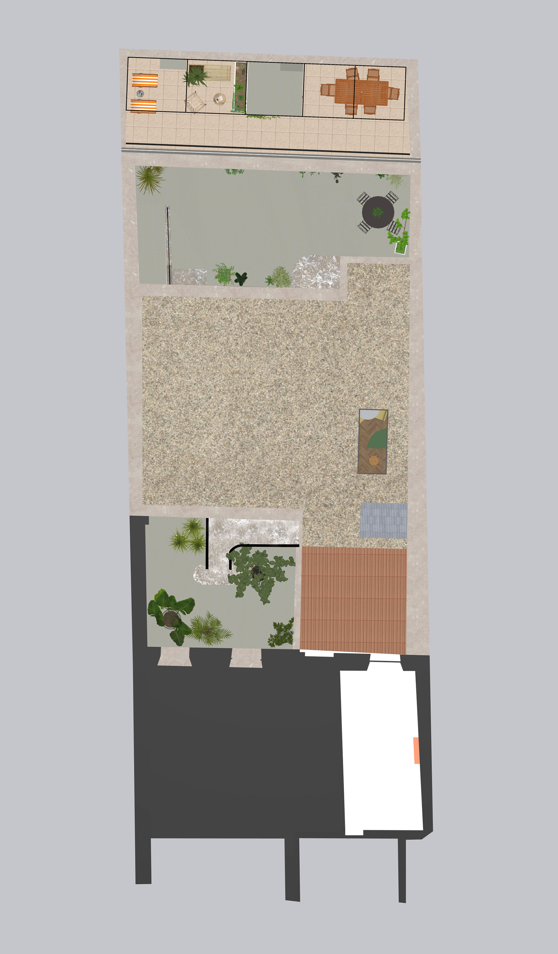Plan masse du projet