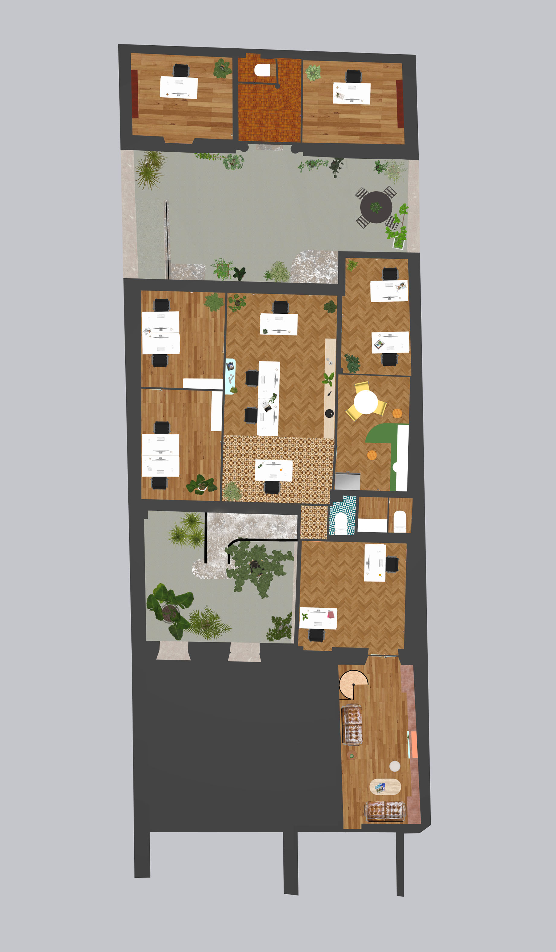 Plan du rez-de-chaussée